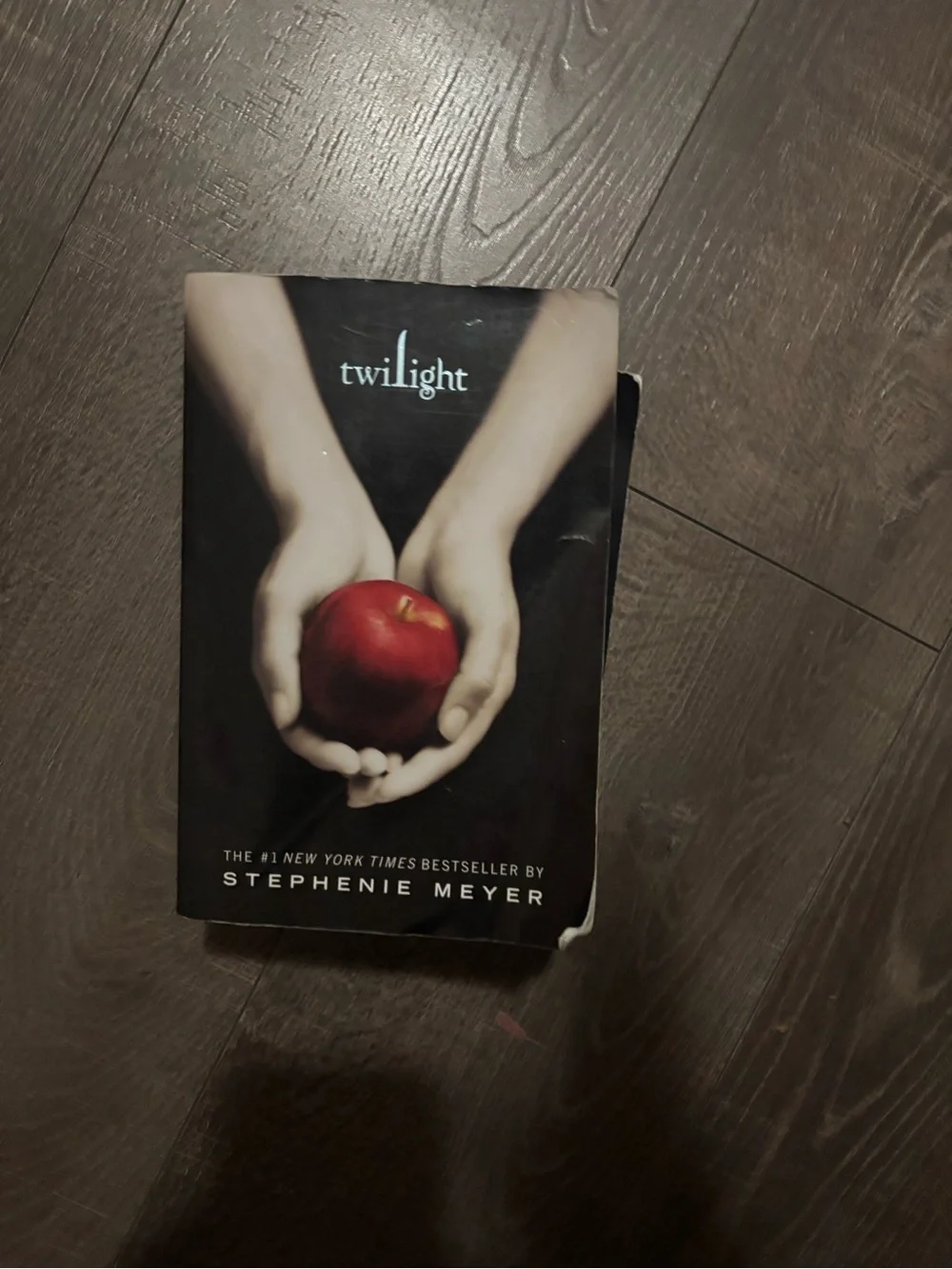 Decorative Book Cover with Red Apple Artwork